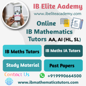 IB Mathematics Tutors